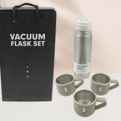DeoDap Stainless Steel Vacuum Flask Set 500ml - key feature close-up