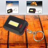 Deodap LED Keychain Light with Hook & Loop Sticker