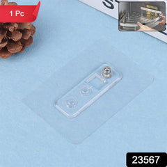 Self stick plastic wall hook pack