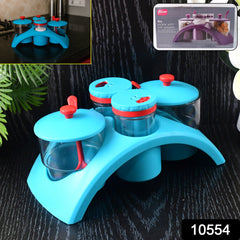 Supermom Plastic 4x Pickle with Salt & Pepper Storage Set