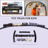 19-piece battery operated toy train set for kids