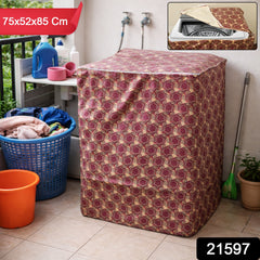 Waterproof Washing Machine Cover 75x52x85 cm (1 Pc / Top Load)