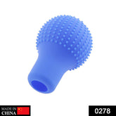 Universal silicone gear shift knob cover on car gear