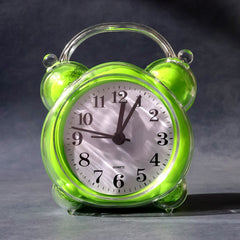Analog clock showing precise time