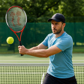 High-Performance Tennis Racket with Aluminum Frame