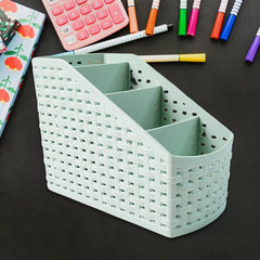 Apex 4-Section Storage Basket Organizer, elegant woven design