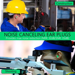 Comfortable noise isolating earplugs for travel