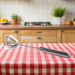 EggWhisk Pro stainless steel mixer in use