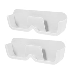 Side view of the compact sunglass wall organizer