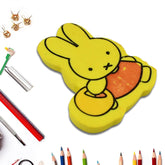 Cartoon design eraser in bright colors for kids