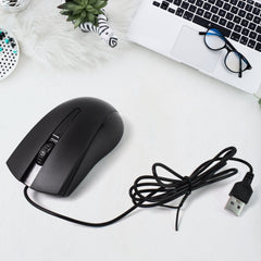 X2 wired optical mouse on white background