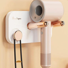 Wall mount heat resistant hair dryer holder stand
