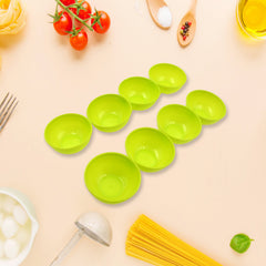 Set of 8 lightweight plastic bowls for serving