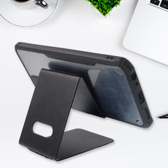 Mobile stand holding a device