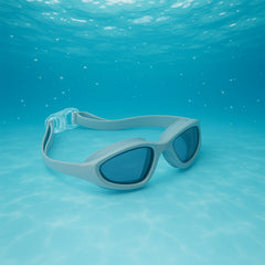 Top view of Konex wide-angle swimming goggles