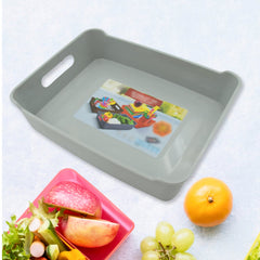 Organivo multi-purpose plastic organizer trays on countertop
