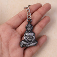 Hanuman Ji keychain attached to keys