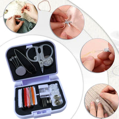 DeoDap Compact Portable Sewing Kit - scale