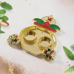 Decorative Kalash Kumkum Box