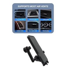 Durable SecureSpin car phone holder for air vent