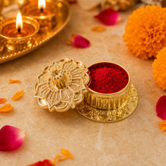 Decorative Golden Kankavati (1 Pc)
