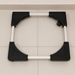 Adjustable Heavy-Duty Fridge and Washing Machine Stand Base Trolley