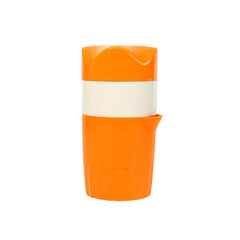 Orange juicer showing angled spout design