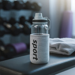 Sports Water Bottle with Protective Sleeve - (1 Pc / 700 ML)