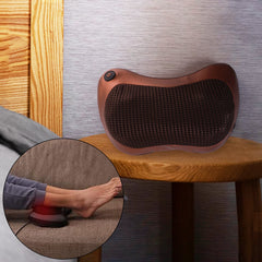 Close-up of massage pillow features