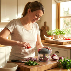 Sharp blade vegetable cutter