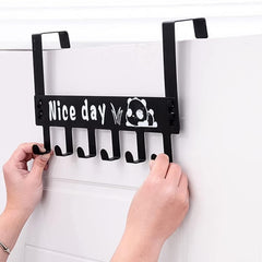 Durahook Pro black door rack with hooks