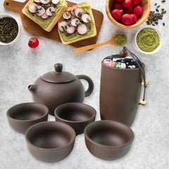 TravelBrew Pro Tea Set for On-the-Go