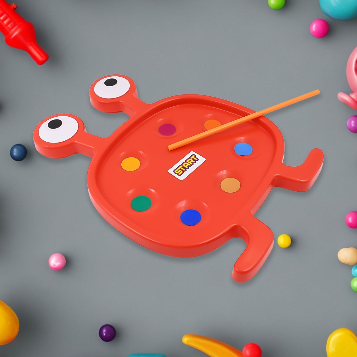 Monster Mania Fu Fu multicolor plastic toy for kids