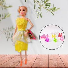 Fashion Doll with Baby Accessories Set (Mix Design)