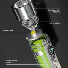 Rechargeable Torch Light with Magnetic USB Charging