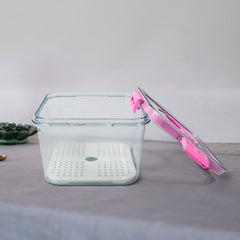 Food storage container showcasing airtight lid