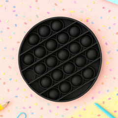 Round shape silicone Pop It fidget toy