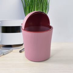 Apex Mini Tabletop Dustbin with swing lid