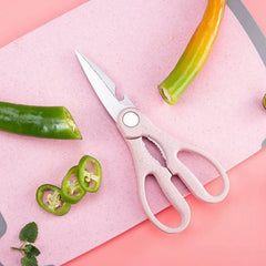 Close-up of corrugated stainless steel knife blade