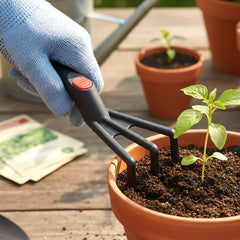 Multi-prong Plastic Garden Cultivator Rake