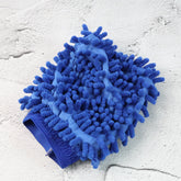 Super-absorbent chenille microfiber wash mitt