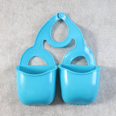 Double Layer Sink Hanging Storage Basket hung on faucet