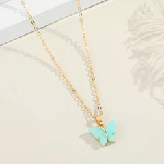 Mix Design Chain Necklace with assorted cute charms