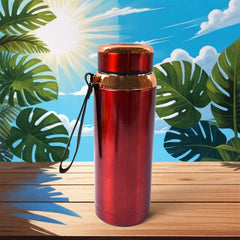 Stylish sip designed vacuum bottle