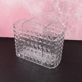 Apex Crysta Clear Multipurpose Organizer Holder with multiple compartments