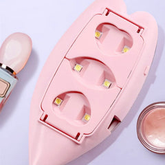 Top-down view of the portable Mini UV LED nail lamp