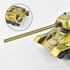 Retro armor tank desktop decoration