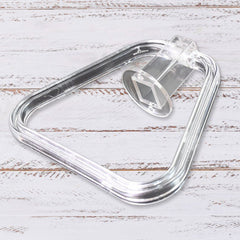 Close-up of ABS grip frame on towel ring