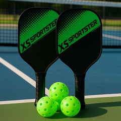 Konex outdoor pickleball set with paddles and balls