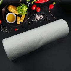 Eco-friendly reusable kitchen tissue sheets packed in a roll